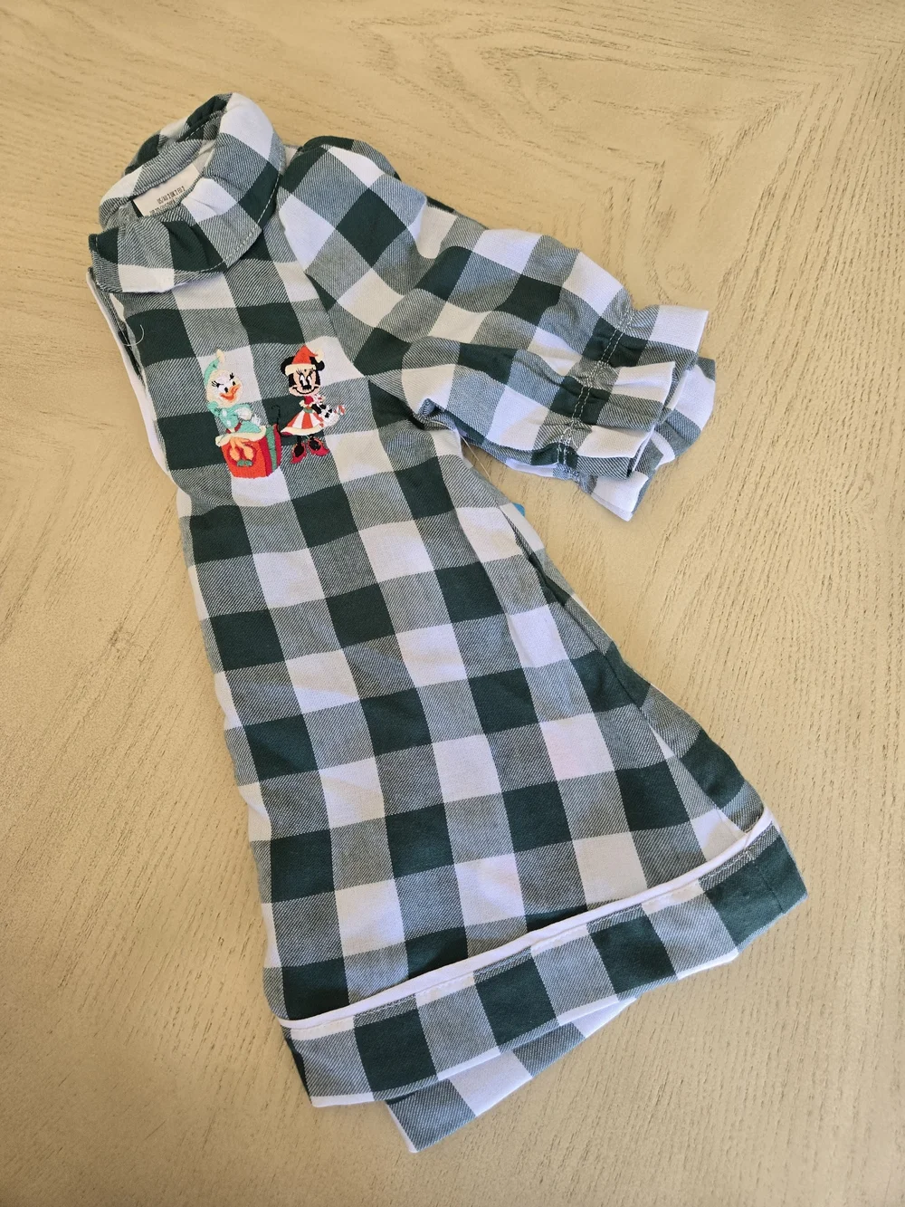 Disney Plaid Minnie & Daisy PJ Gown - Picture 3 of 9